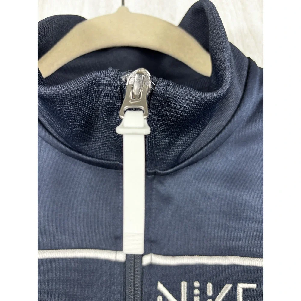 Nike Serena Williams Tennis Dress Women's XS Navy White Zip Front Skort Athletic - Picture 6 of 7